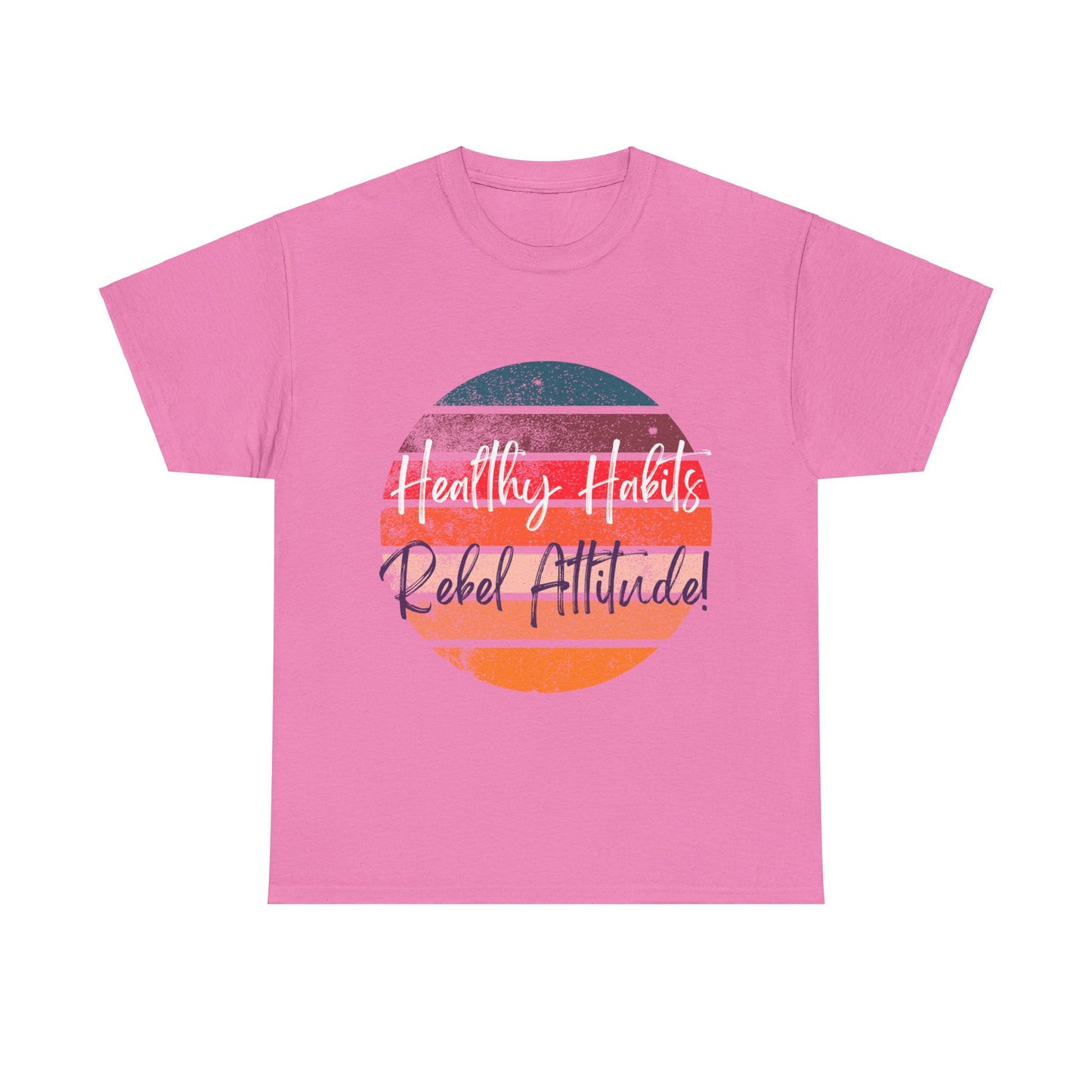 Bold Attitude Unisex Tee - Healthy Habits Rebel T-Shirt