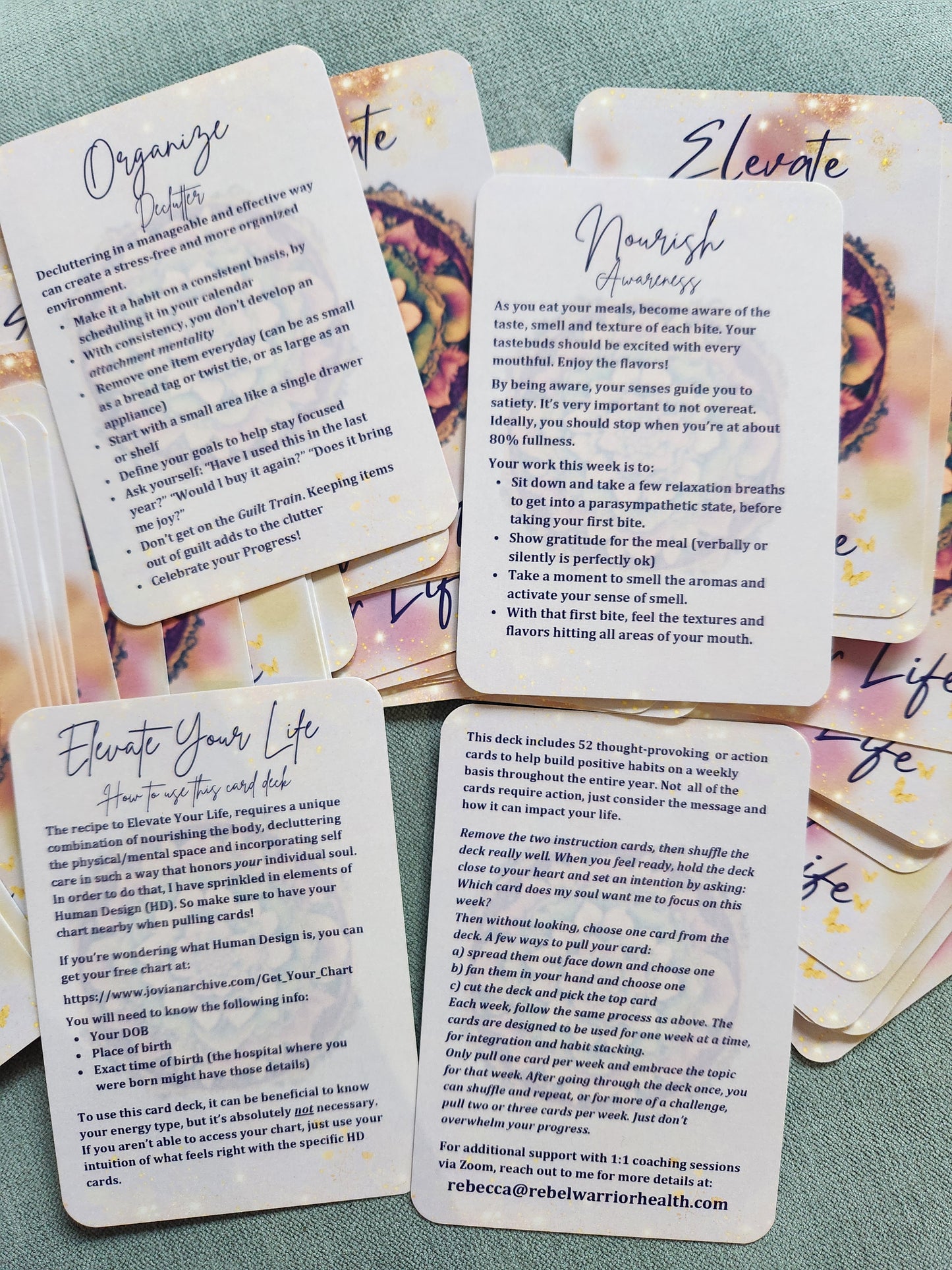 Wellness Card Set - Elevate Your Life