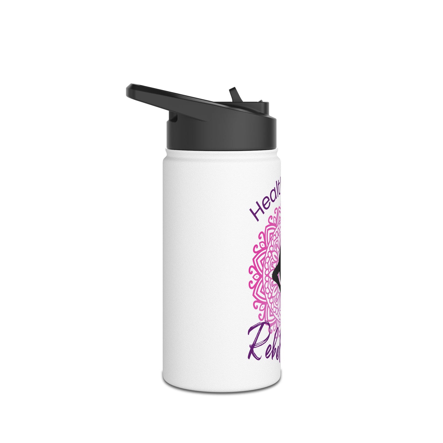Stainless Steel Water Bottle - Healthy Mind Rebel Spirit